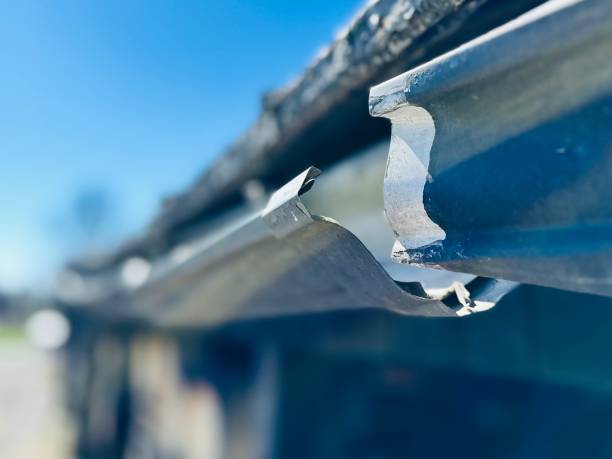 Broken Gutters of roof