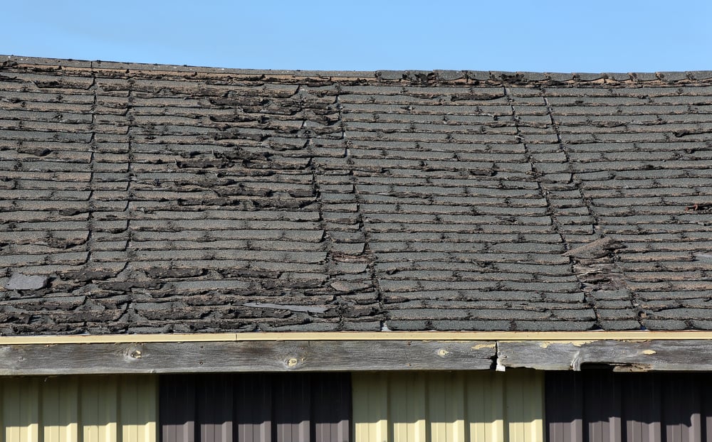 Faded and Dull Appearance of roof
