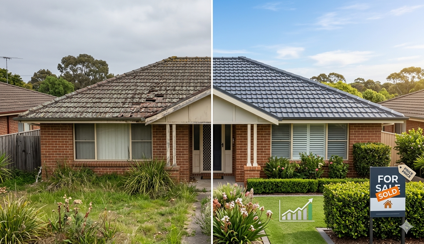 How Roof Restoration Increases Home Value in Australia