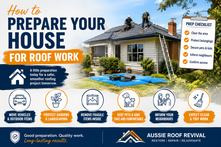 How to Prepare Your House for Roof Work